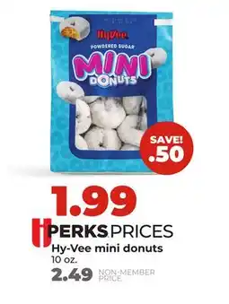 Hy-Vee Hy-Vee mini donuts offer