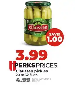 Hy-Vee Claussen pickles offer