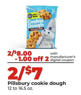 Hy-Vee Pillsbury cookie dough offer