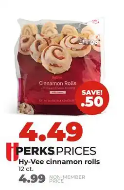 Hy-Vee Hy-Vee cinnamon rolls offer