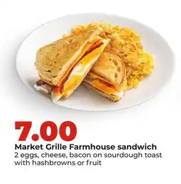 Hy-Vee Market Grille Farmhouse sandwich offer