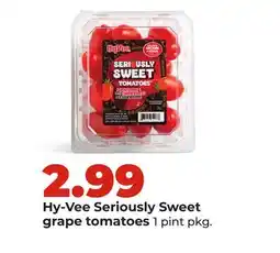 Hy-Vee Hy-Vee Seriously Sweet grape tomatoes offer