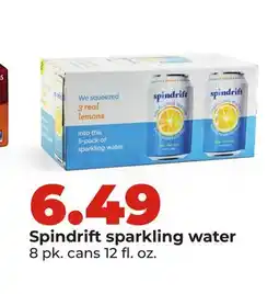 Hy-Vee Spindrift sparkling water offer