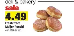 Meijer Fresh from Meijer Paczki offer