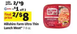 Meijer Hillshire Farm Ultra Thin Lunch Meat offer
