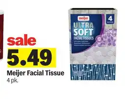 Meijer Meijer Facial Tissue offer