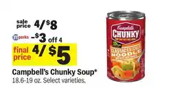 Meijer Campbell's Chunky Soup offer