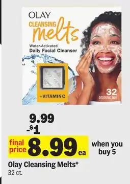 Meijer Olay Cleansing Melts offer