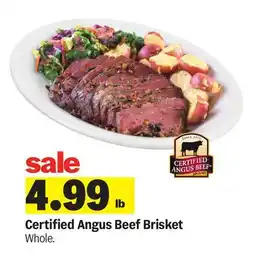 Meijer Certified Angus Beef Brisket offer