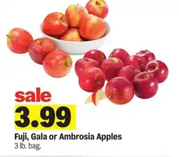 Meijer Fuji, Gala or Ambrosia Apples offer