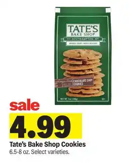 Meijer Tate's Bake Shop Cookies offer