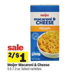 Meijer Meijer Macaroni & Cheese offer