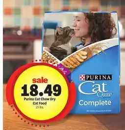 Meijer Purina Cat Chow Dry Cat Food offer