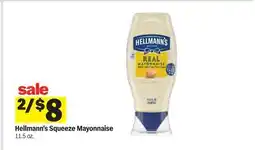 Meijer Hellmann's Squeeze Mayonnaise offer
