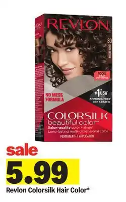 Meijer Revlon Colorsilk Hair Color offer