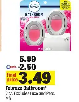 Meijer Febreze Bathroom offer