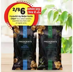 Meijer Frederik's by Meijer Kettle Chips offer