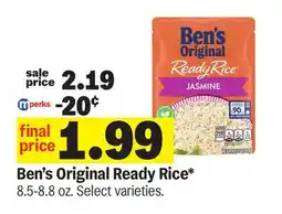 Meijer Ben's Original Ready Rice offer