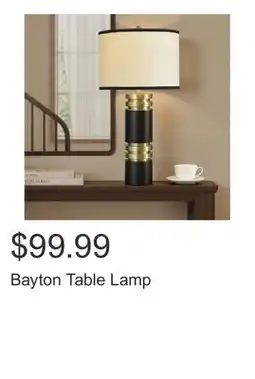 Costco Bayton Table Lamp offer