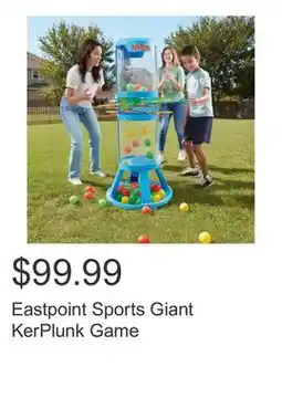 Costco Eastpoint Sports Giant KerPlunk Game offer