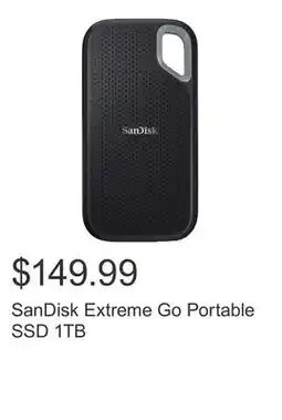 Costco SanDisk Extreme Go Portable SSD offer