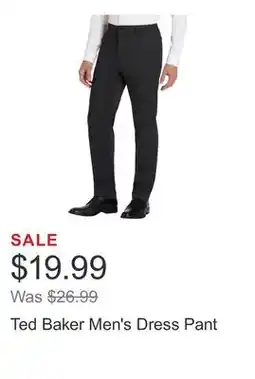 Costco Ted Baker Men's Dress Pant offer