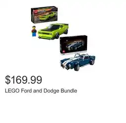 Costco LEGO Ford and Dodge Bundle offer