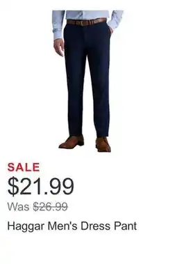 Costco Haggar Men's Dress Pant offer