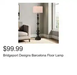Costco Bridgeport Designs Barcelona Floor Lamp offer