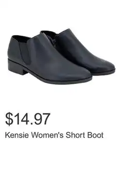 Costco Kensie Women's Short Boot offer
