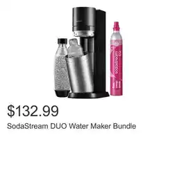 Costco SodaStream DUO Water Maker Bundle offer