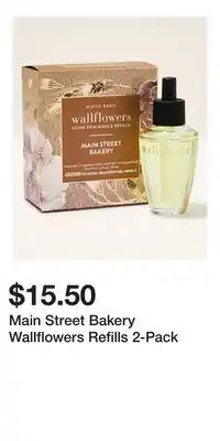 Bath & Body Works Main Street Bakery Wallflowers Refills 2-Pack offer