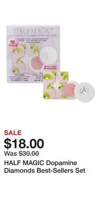 Ulta Beauty HALF MAGIC Dopamine Diamonds Best-Sellers Set offer