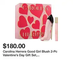 Belk Carolina Herrera Good Girl Blush 2-Pc Valentine's Day Gift Set, $219 Value offer