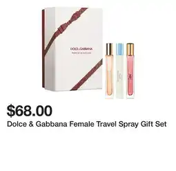 Belk Dolce & Gabbana Female Travel Spray Gift Set offer