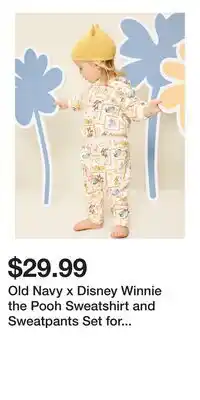 Old Navy Old Navy x Disney Winnie the Pooh Sweatshirt and Sweatpants Set for Baby offer