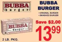 Market Basket Bubba burger offer