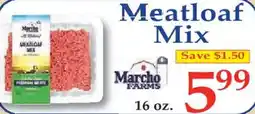 Market Basket Meatloaf Mix offer