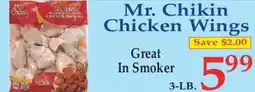Market Basket Mr. Chikin Chicken Wings offer
