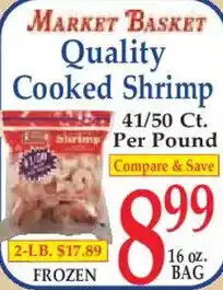 Market Basket Market basket quality cooked shrimp offer