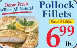 Market Basket Pollock Fillets offer