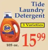 Market Basket Tide Laundry Detergent offer