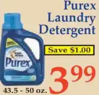 Market Basket Purex Laundry Detergent offer
