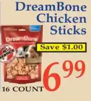 Market Basket DreamBone Chicken Sticks offer