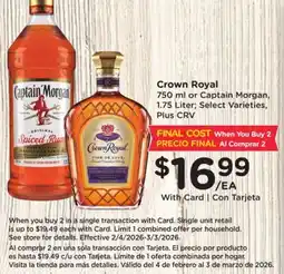 Ralphs Crown Royal offer