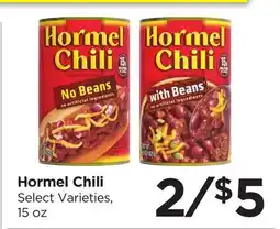 Food 4 Less Hormel Chili offer