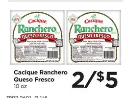 Food 4 Less Cacique Ranchero Queso Fresco offer