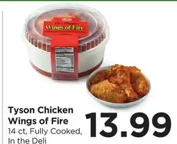 Food 4 Less Tyson Chicken Wings of Fire offer