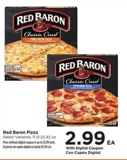 Food 4 Less Red Baron Pizza offer