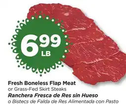 Food 4 Less Fresh Boneless Flap Meat offer